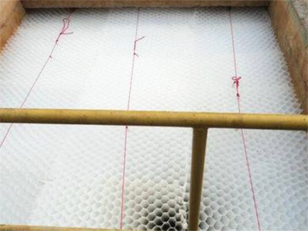 塑料蜂窩斜管填料